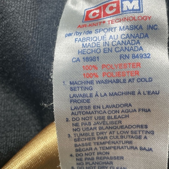 Vintage Anaheim Ducks CCM Jersey - Size L - Picture 9 of 11